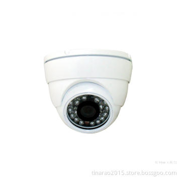 Small dome 2mp 1080p Vandalproof white color AHD camera